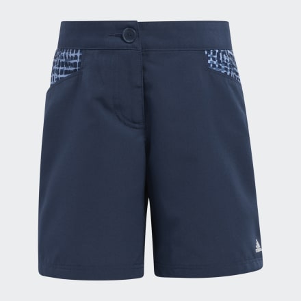 adidas Print PrimeGreen AEROREADY Shorts Crew Navy 9-10Y - Kids Golf Shorts
