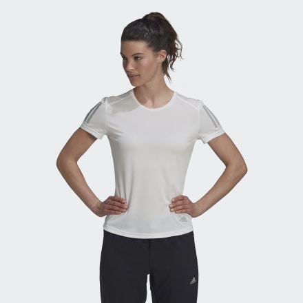 

Camiseta Own the Run Mulher  adidas, Branco