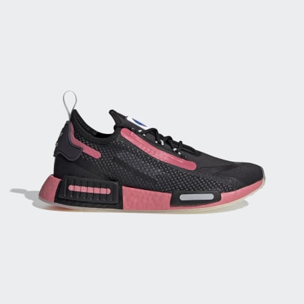 adidas NMD_R1 Spectoo Shoes Black / Hazy Rose / Grey 7 - Women Lifestyle Trainers