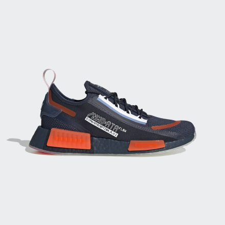 adidas NMD_R1 Spectoo Shoes Crew Navy / Ink / Solar Red 10 - Men Lifestyle Trainers