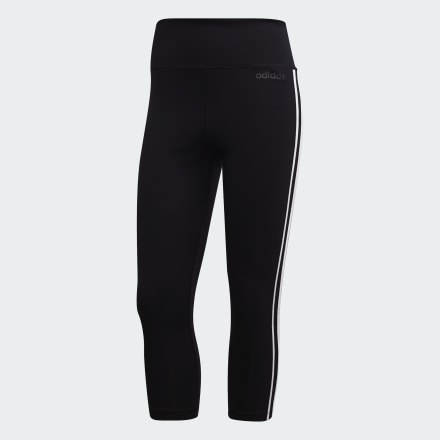 

Calça 3-4 Design 2 Move 3-stripes Mulher  adidas, Preto