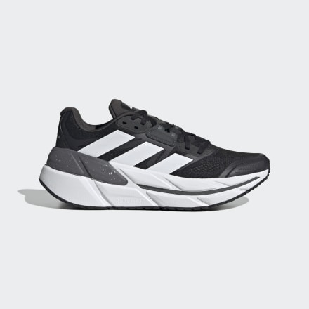 adidas Adistar CS Shoes Black / White / Carbon 9 - Men Running Trainers