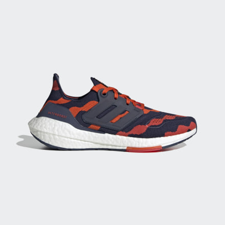 Adidas Ultraboost 22 x Marimekko Shoes Red / Collegiate Navy / Collegiate Orange 5 - Women Running Trainers