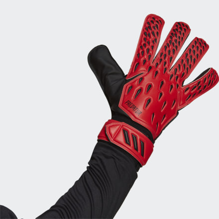 adidas PRedator Training Goalkeeper Gloves Red / Red / Black 9 - Unisex Football Gloves