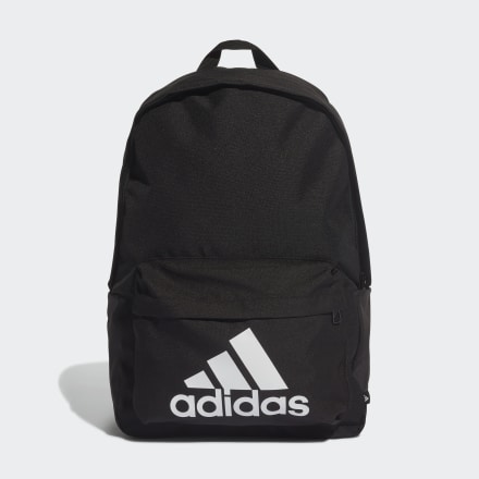 Adidas Classic Badge of Sport Backpack Black / White NS - Unisex Lifestyle Bags