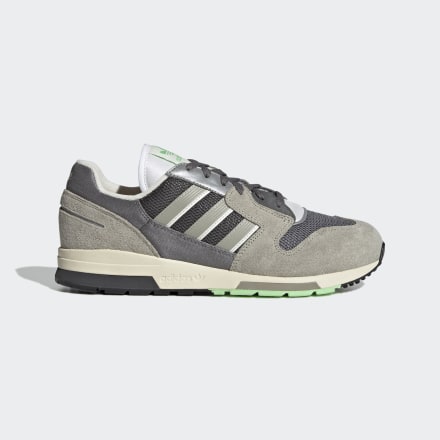 Adidas ZX 420 Shoes Grey Six / Sesame / Cream White 8.5 - Men Lifestyle Trainers