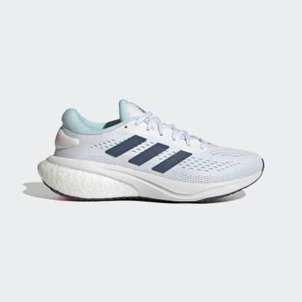 Adidas Supernova 2.0 Shoes White / Wonder Steel / Almost Blue 4 - Kids Running Trainers