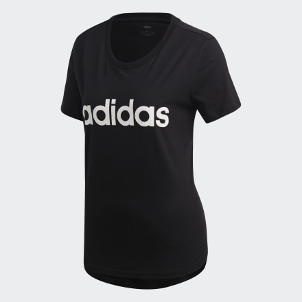 

Camiseta Essentials Linear Mulher  adidas, Preto