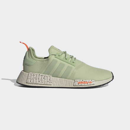Adidas NMD_R1 Shoes Magic Lime / White / Black 6 - Men Lifestyle Trainers