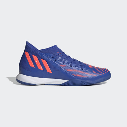 Adidas PRedator Edge.3 Indoor Boots Blue / Turbo / Blue 13 - Unisex Football Football Boots