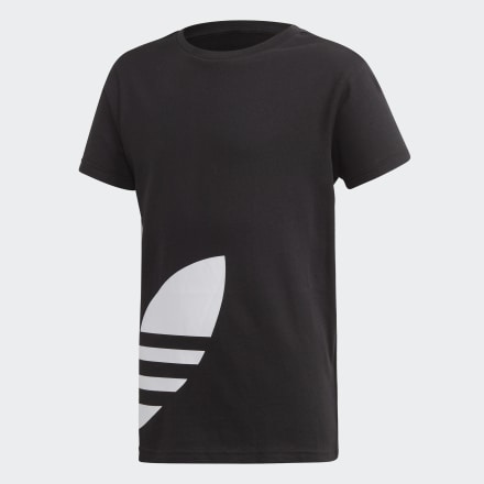 

Camiseta Big Trefoil Kids  adidas, Preto
