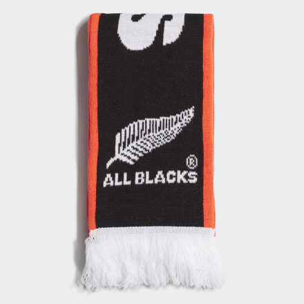 Adidas All Blacks Scarf Black / Solar Red OSFM - Unisex Rugby Scarves