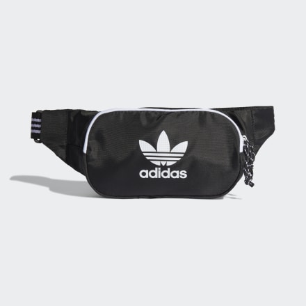 adidas Adicolor Classic Waist Bag Black / White NS - Unisex Lifestyle Bags