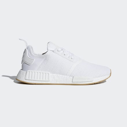 adidas NMD_R1 Shoes White / Crystal White 8.5 - Unisex Lifestyle Trainers