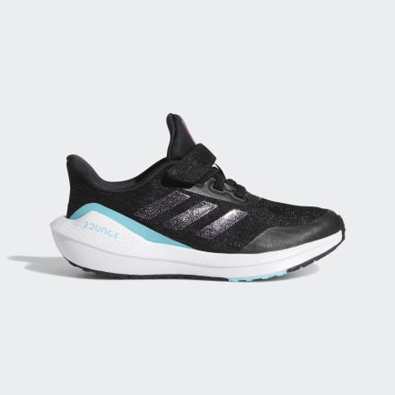 Adidas EQ21 Run Shoes Black / Pink / Pulse Aqua 12K - Kids Running Sport Shoes,Trainers