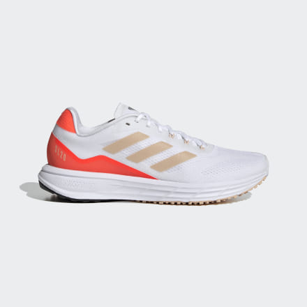 adidas SL20.2 Shoes White / Halo Blush / Solar Red 8 - Women Running Sport Shoes,Trainers
