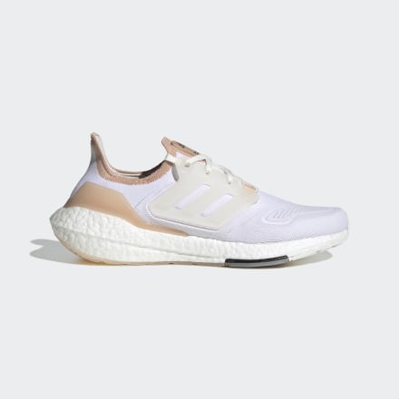 Adidas Ultraboost 22 Shoes Made with Nature Core White / Core White / Halo Blush 10 - Men Running Trainers
