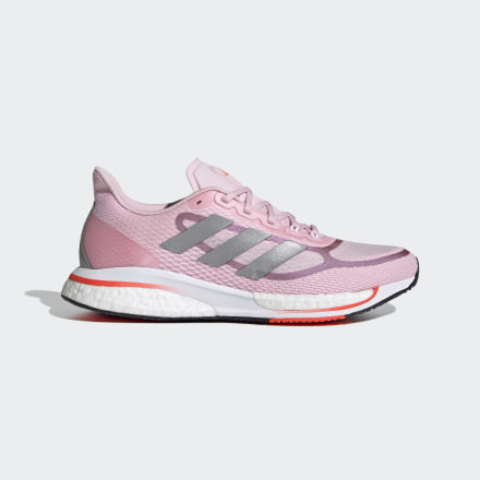 adidas Supernova+ Shoes Fresh Candy / Silver Metallic / Pink Met. 7 - Women Running Trainers