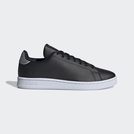 adidas Advantage Shoes Black / Grey 7 - Men Tennis,Lifestyle Sport Shoes,Trainers