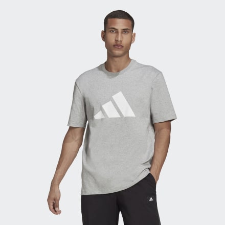 adidas adidas Sportswear Future Icons Logo Graphic Tee Grey 2XL - Men Lifestyle Shirts