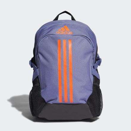 Adidas Power 5 Backpack Orbit Violet / App Solar Red NS - Unisex Lifestyle Bags
