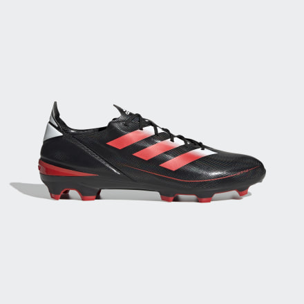 Adidas Gamemode Firm Ground Boots Black / White / Red 11.5 - Unisex Football Football Boots,Sport Shoes