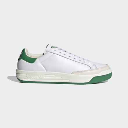 adidas Rod Laver Shoes White / Green / Off White 7 - Men Lifestyle Trainers