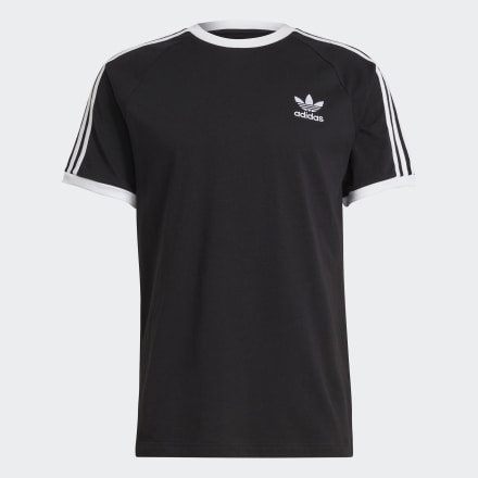 Adidas Adicolor Classics 3-Stripes Tee Black XS - Men Lifestyle Shirts