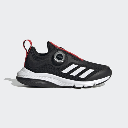 adidas ActiveFlex BOA Shoes Black / White / Vivid Red 13K - Kids Training Sport Shoes,Trainers
