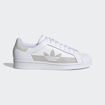 adidas Superstar Shoes White / Grey / Grey 5 - Men Lifestyle Trainers