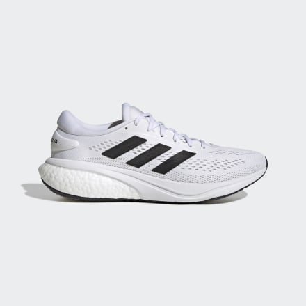 Adidas Supernova 2 Running Shoes White / Black / DAsh Grey 7 - Men Running Trainers