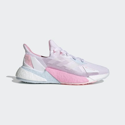 adidas X9000L4 Shoes White / Sky Tint / Light Pink 13 - Men Running Trainers