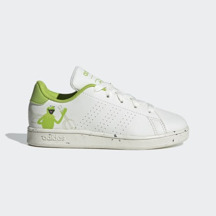 Adidas adidas x Disney Advantage Muppets Lace Shoes Off White / Still Green / White 11K - Kids Tennis Trainers