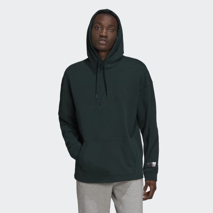 adidas R.Y.V. Graphic Hoodie Green Night XS - Men Lifestyle Hoodies,Sweatshirts