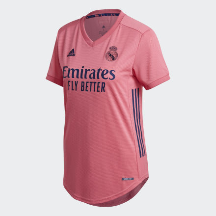 

Camisa 2 Autêntica Real Madrid 20/21 Mulher  adidas, Rosa