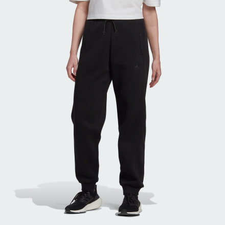Adidas ALL SZN Fleece Pants Black XS - Women Lifestyle Pants