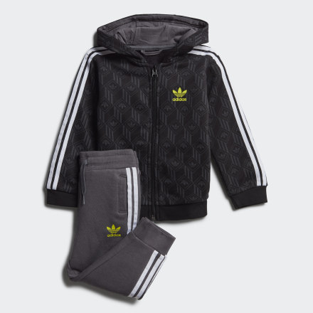 

Conjunto Hoodie Kids  adidas, Preto