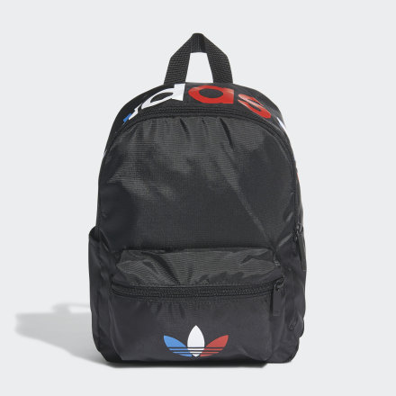 adidas Adicolor Tricolor Mini Backpack Black NS - Unisex Lifestyle Bags