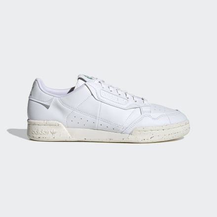 adidas Continental 80 Shoes White / Off White / Green 12.5 - Unisex Lifestyle Trainers