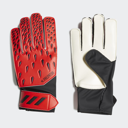 adidas PRedator Training Goalkeeper Gloves Red / Red / Black 7 - Kids Football Gloves