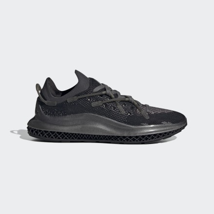 Adidas 4D Fusio Shoes Black / Silver Metallic / Carbon 7 - Men Lifestyle Trainers