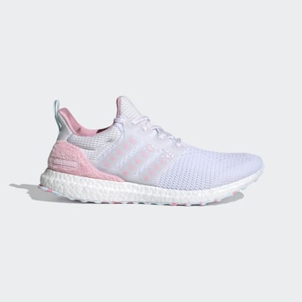 Adidas Ultraboost DNA Shoes White / Sky Tint / Light Pink 10.5 - Unisex Running Trainers