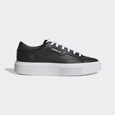 

Tênis Sleek Super Mulher  adidas, Preto