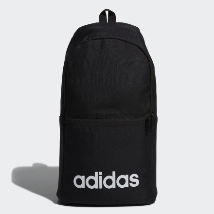 adidas Linear Classic Daily Backpack Black / White NS - Unisex Lifestyle Bags