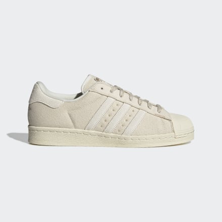 adidas Superstar 82 Shoes Non Dyed / White / Cream White 8 - Men Lifestyle Trainers