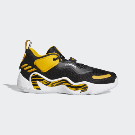 Adidas Donovan Mitchell D.O.N. Issue #3 Shoes - Prep School Black / Team Colleg Gold / White 11 - Unisex Basketball Sport Shoes,Trainers