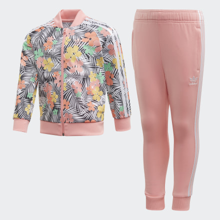 

Conjunto SST Kids  adidas, Rosa