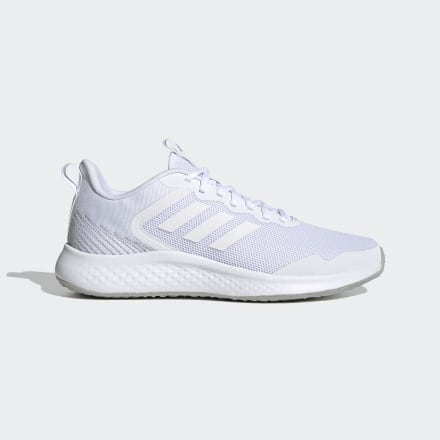 adidas Fluidstreet Shoes White / Grey 8 - Men Running Trainers