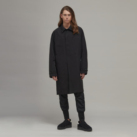 Adidas Y-3 Classic Dorico Nylon Car Coat Black S - Men Lifestyle Jackets