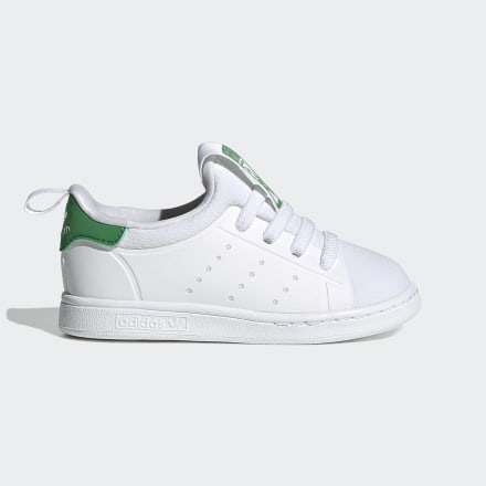 adidas Stan Smith 360 Shoes White / Green 4K - Kids Lifestyle Trainers